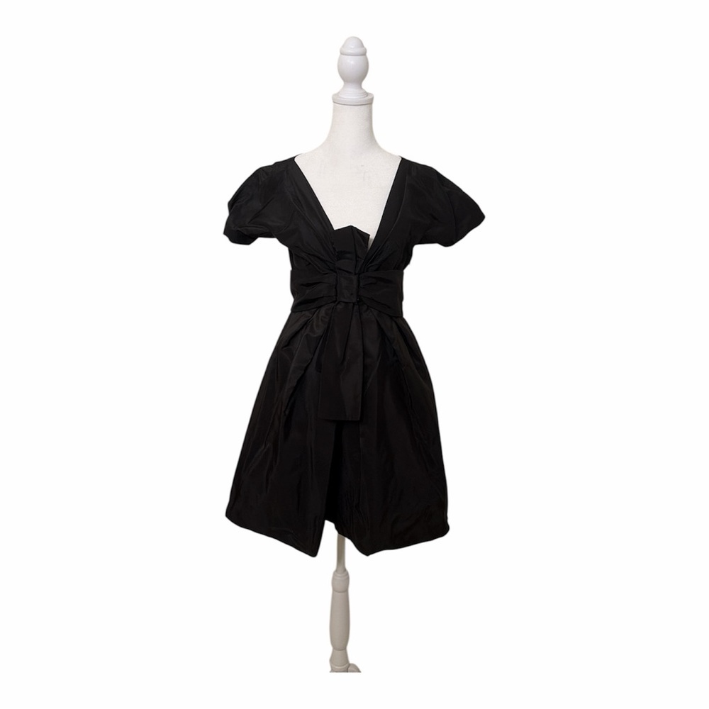 Alexander McQueen Vintage Black Mini Dress